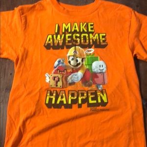 Mario  shirt. Size 14-16